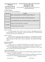 Đề thi chọn học sinh giỏi cấp huyện năm học 2015 - 2016 môn lịch sử  lớp 9